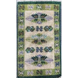 TAPIS KILIM VERT